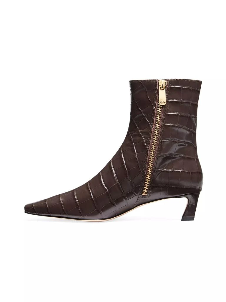 Michael Kors Cosmo 40MM Crocodile-Embossed Leather Booties 3