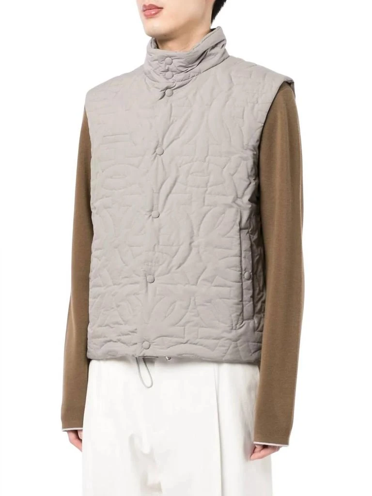 Salvatore Ferragamo Salvatore Ferragamo - Quilted Funnel Neck Gilet Vest 2