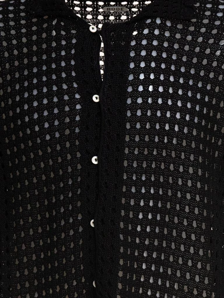 BODE Bode Crochet Button-Down Shirt 3