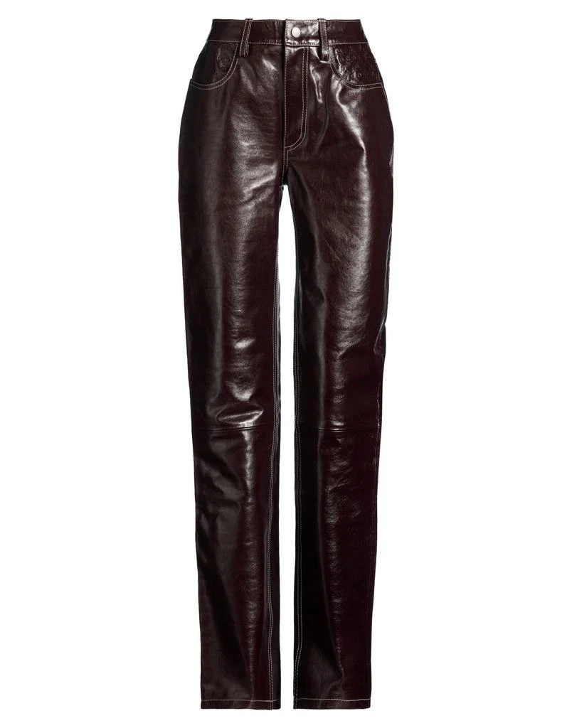 MARINE SERRE Leather pant