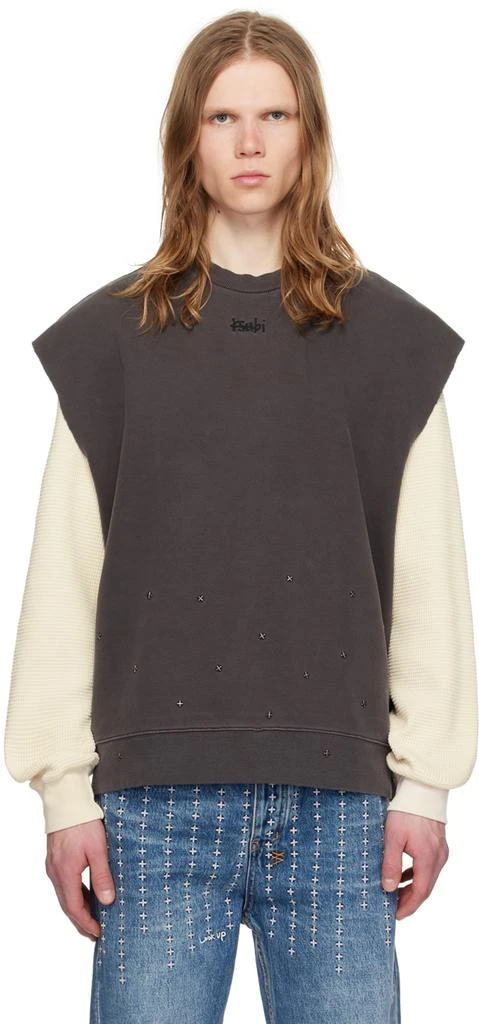 Ksubi Black Jupiter Slash Tank Top 1