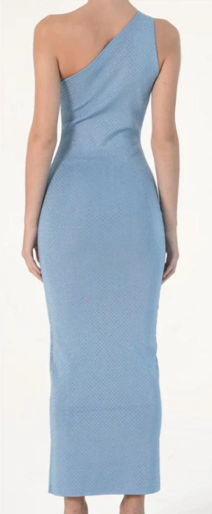 Ronny Kobo Ballari Dress In Cerulean 2