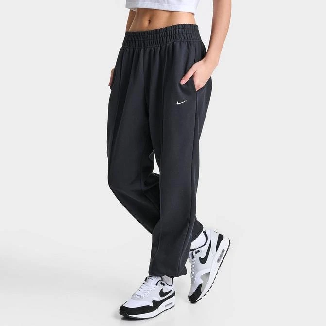 NIKE Women's Nike Sportswear Swoosh Loose Fleece Jogger Pants 1