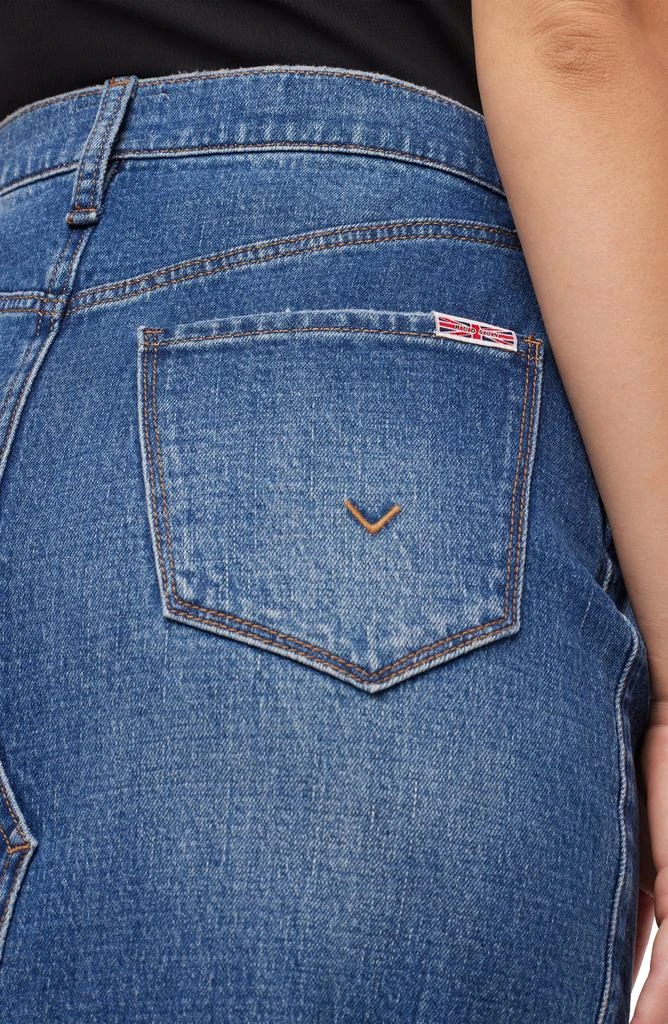 Hudson Reconstructed Denim Midi Skirt 3