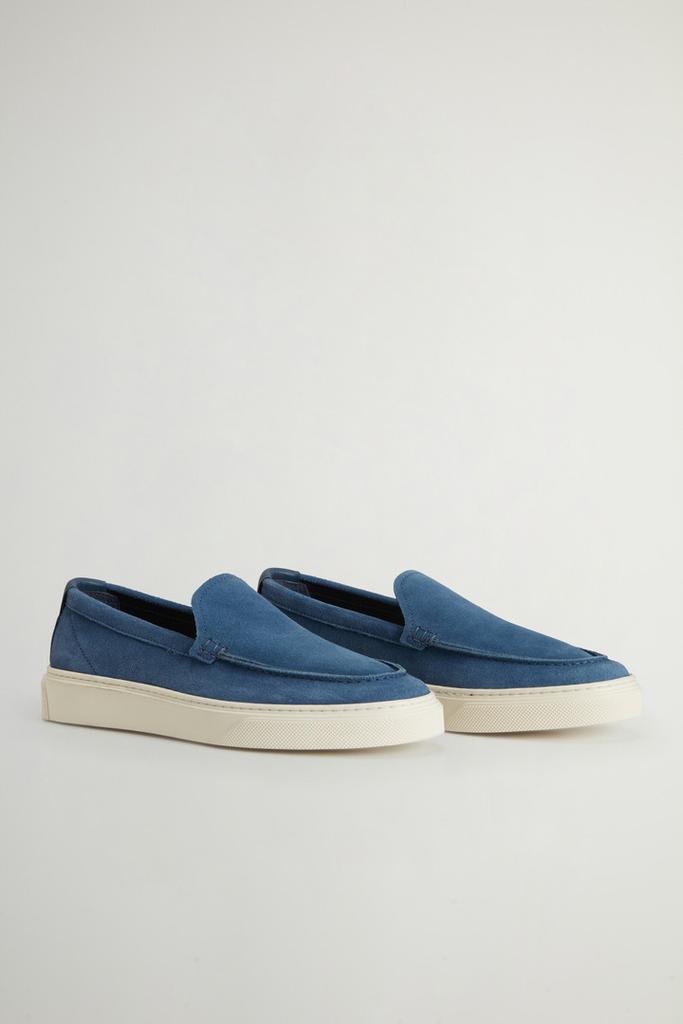 Woolrich Suede Loafers - Men - Blue