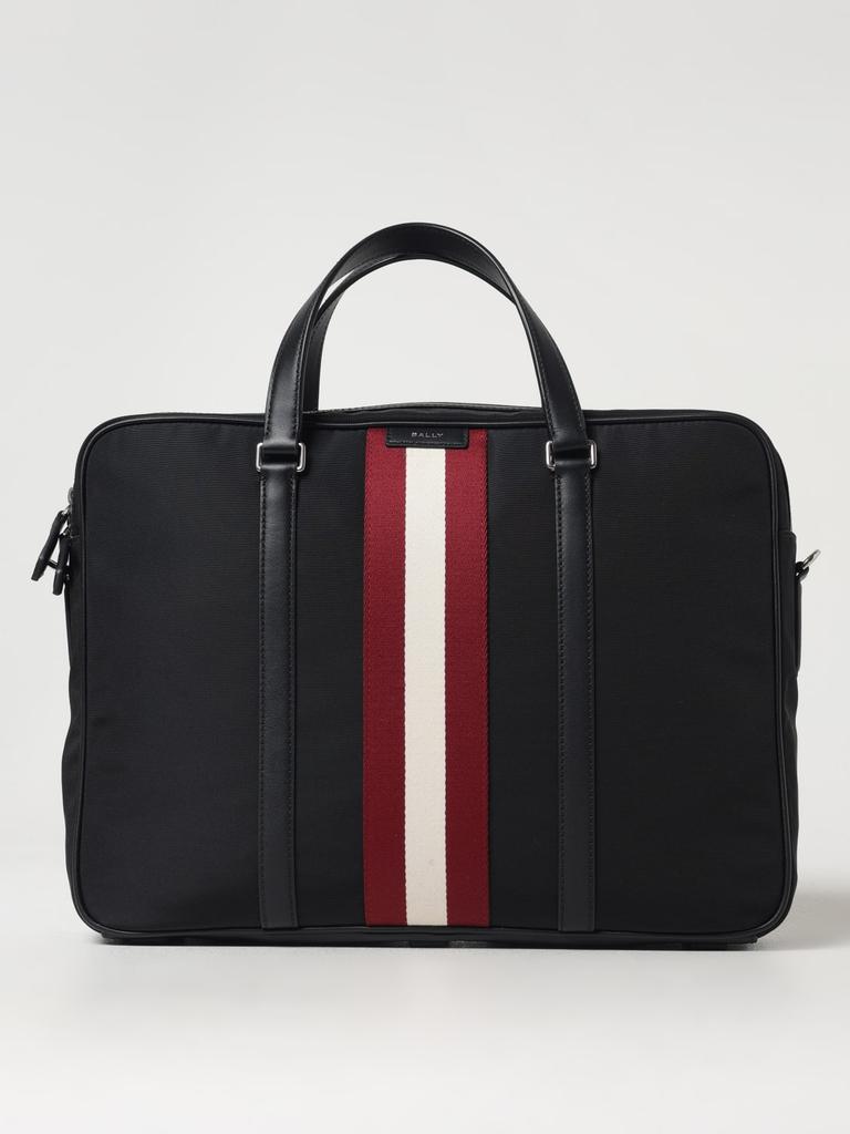 稀少 BALLY(バリー) Casbah Stripe-Strap Leather Crossbody Bag Bally Casbah Stripe-Strap Leather Crossbody Bag - Shoulder