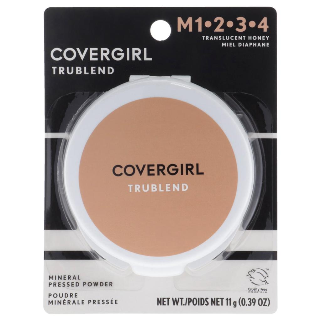 Covergirl TruBlend Pressed Powder - M1.2.3.4 Translucent Honey by  for Women - 0.39 oz Powder