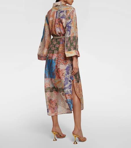 Zimmermann Devi printed silk midi dress 3