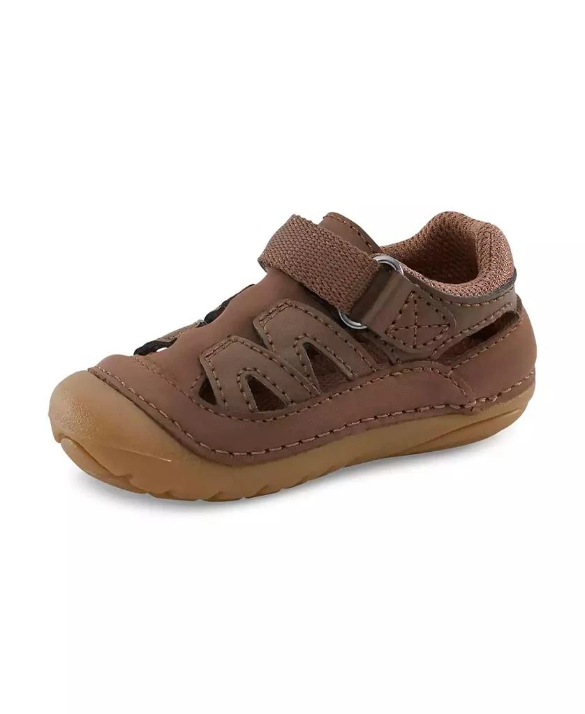 Stride Rite Big Boys Soft Motion Adam Leather Sandals 8