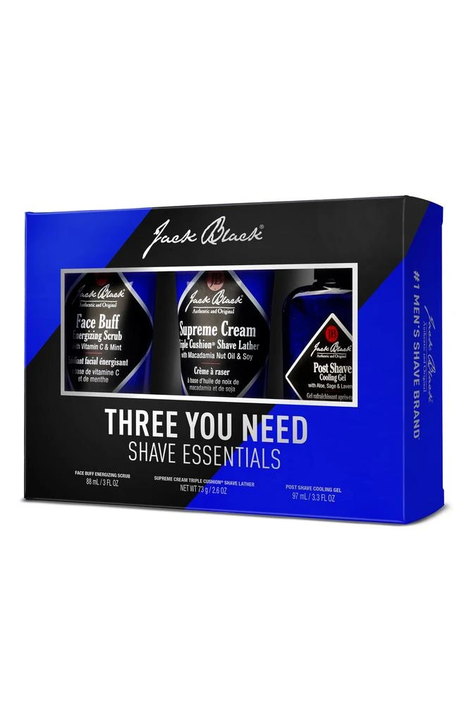 Jack Black Three You Need Shave Set $57 Value 6