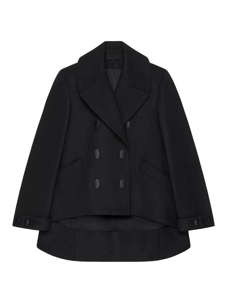 Givenchy Oversized Asymmetric Peacoat in Wool 1