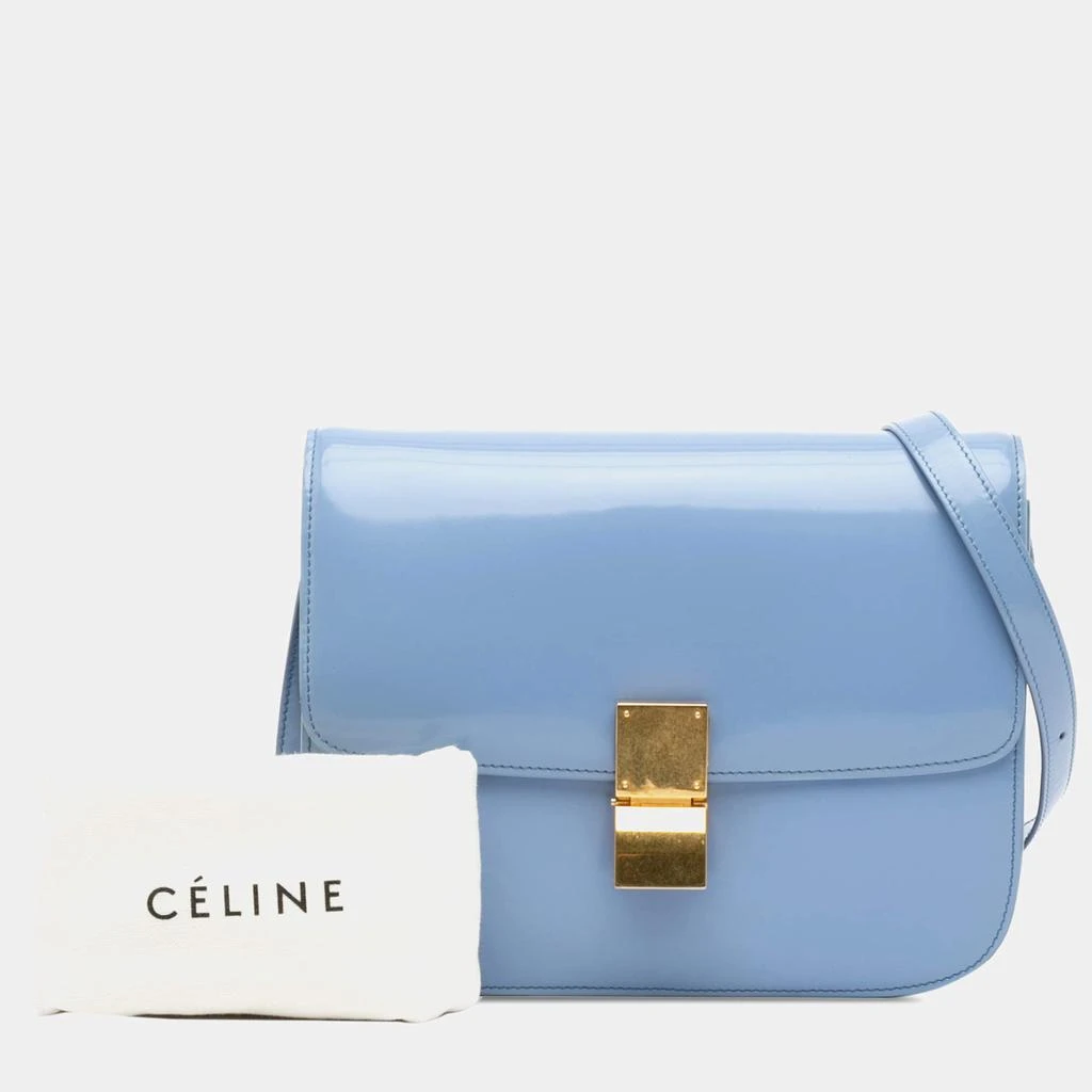 Celine Celine Blue Medium Calfskin Classic Box 9