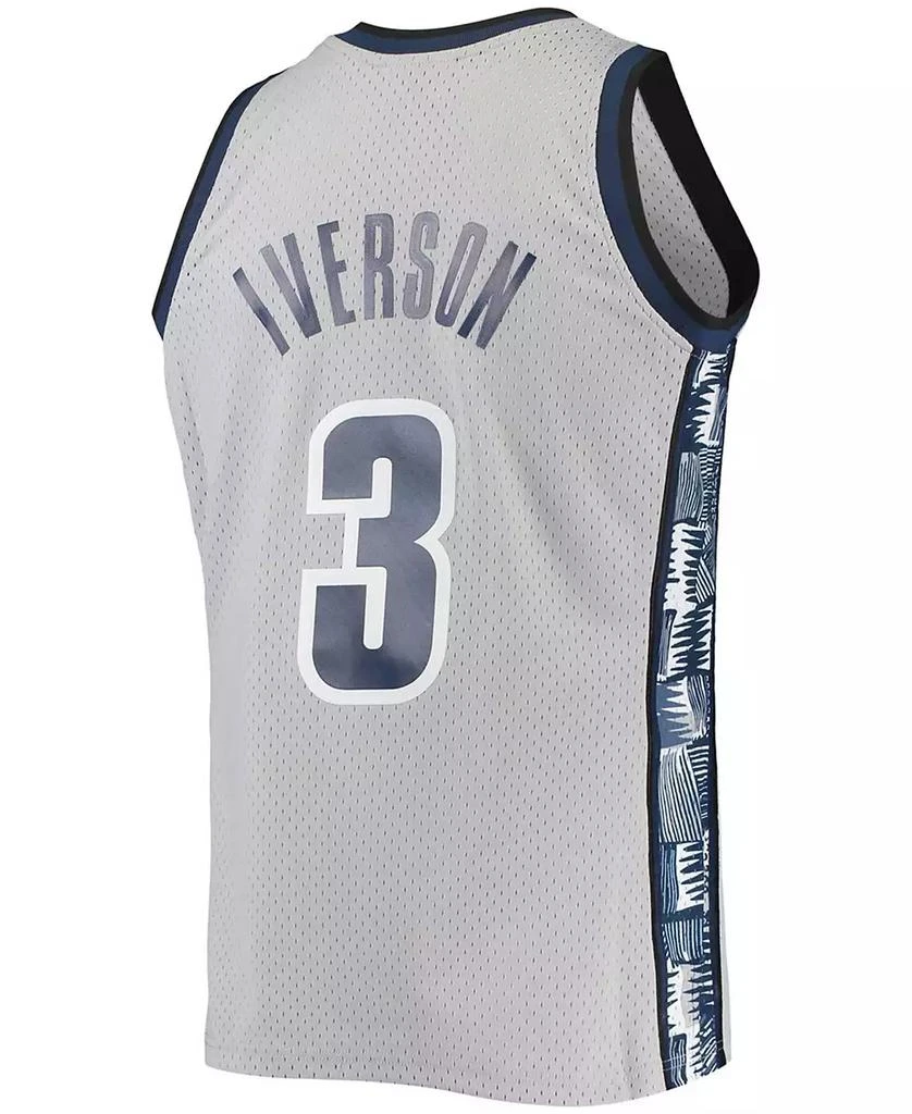 Mitchell and Ness Men's Allen Iverson Georgetown Hoyas 1995-96 Swingman Replica Jersey 2