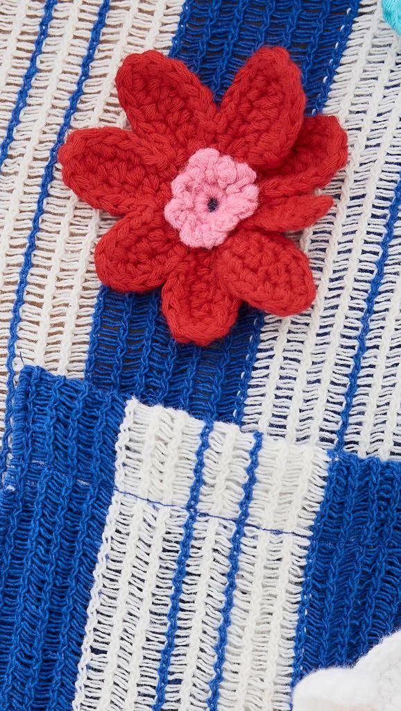 MIRA MIKATI Crochet Flower Long Sleeved Shirt 5