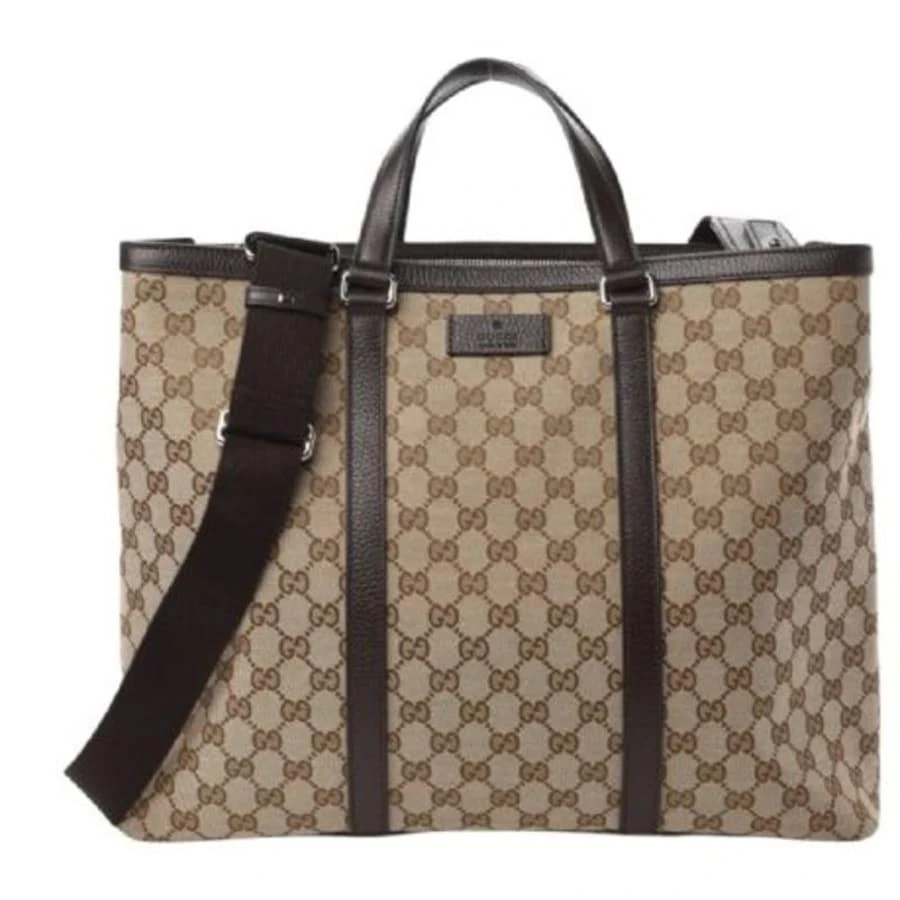 Gucci ssima Large Beige and Brown Women's Tote Bag 449169 KY9KN 9886 1