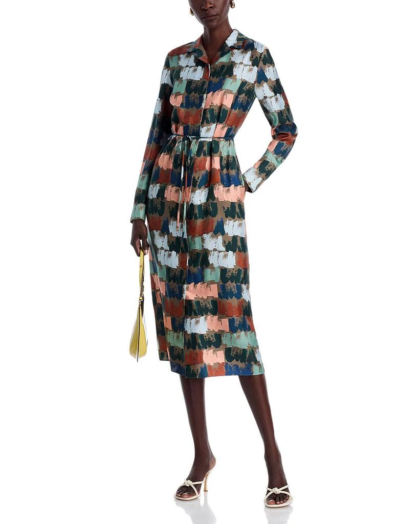 Lafayette 148 New York Silk Shirt Dress 3