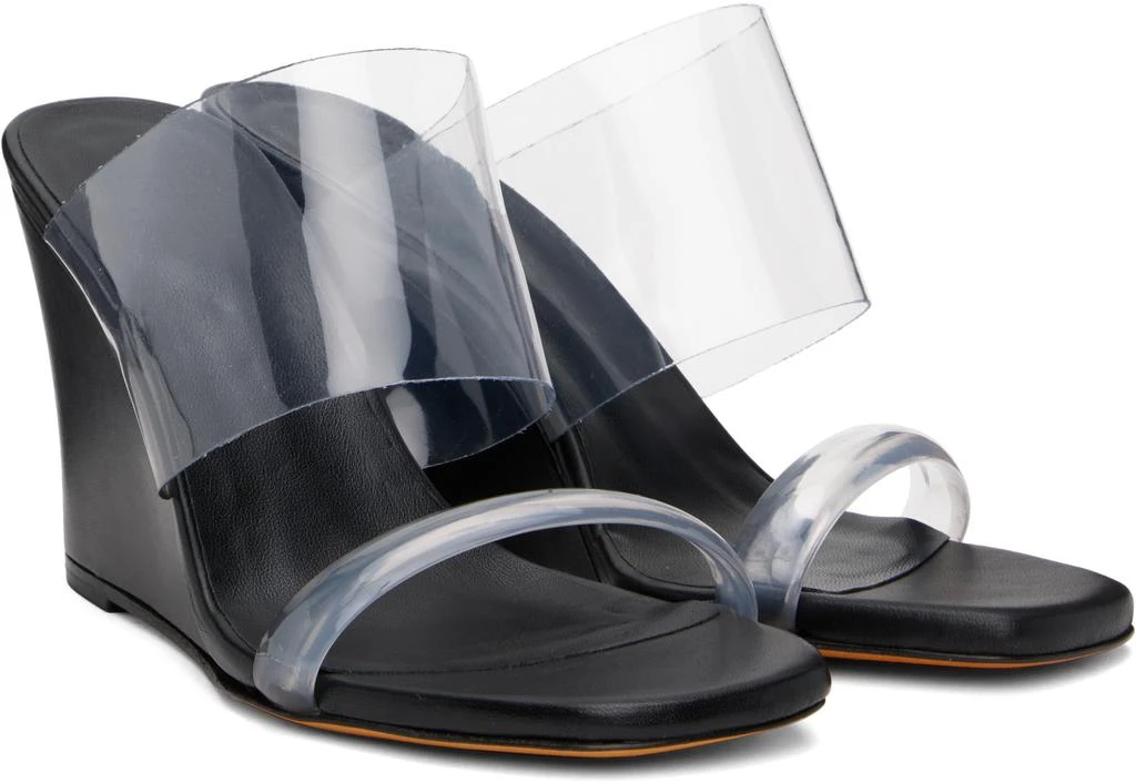Maryam Nassir Zadeh Black Olympia Wedge Heeled Sandals 4