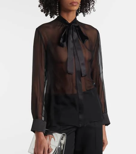 Dolce
Gabbana Silk chiffon blouse 6