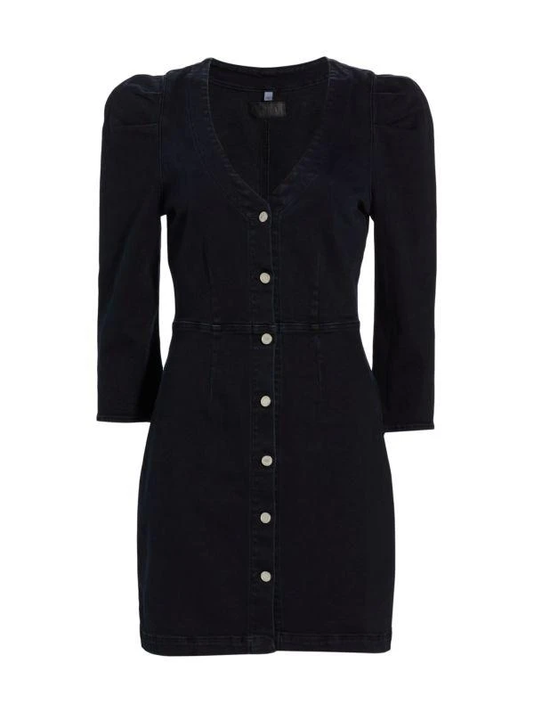 Le Jean Selena Stretch Denim Minidress 4