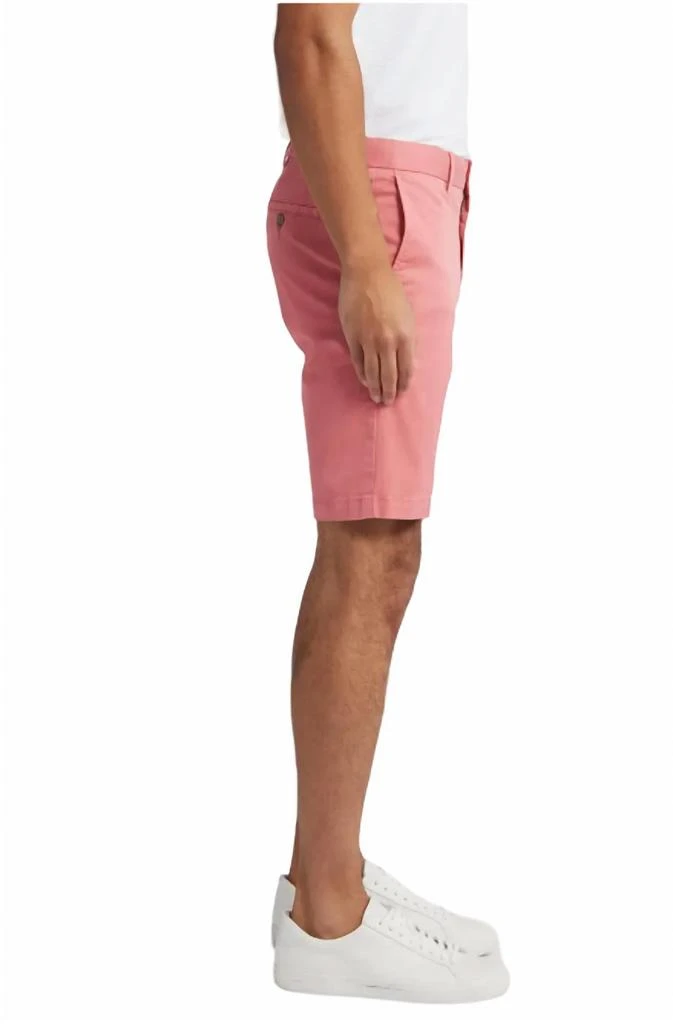 Scott Barber Men's Microsanded Cotton Stretch Twill Shorts In Nantucket Red 2