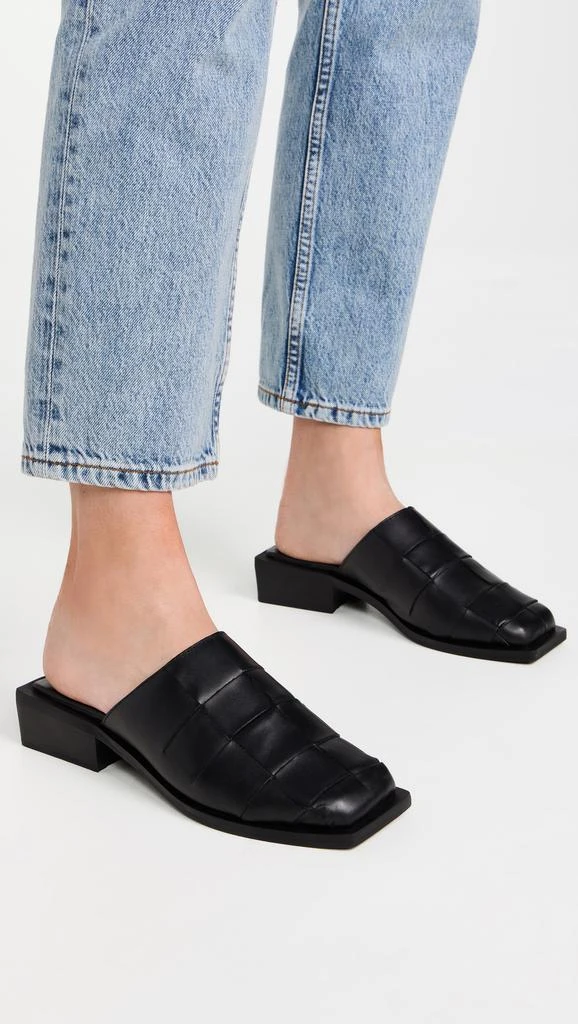 St Agni Woven Mules 2