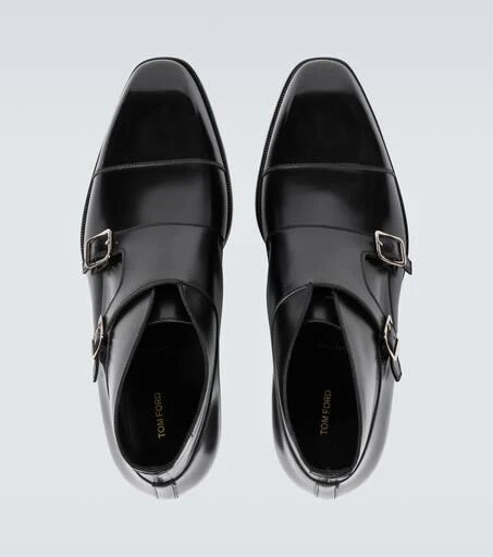 Tom Ford Sutherland double monk strap shoes 4