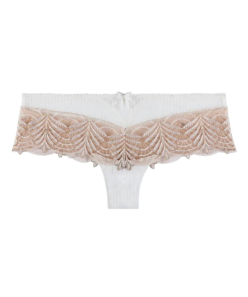 Aubade Hypnolove Cheeky Brief In Gold Feather 2