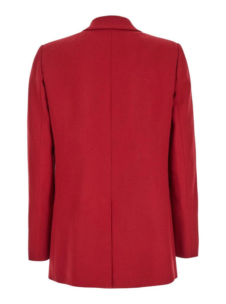 BLAZÉ MILANO Red Double-Breasted Jacket With Peak Revers In Wool Woman 2