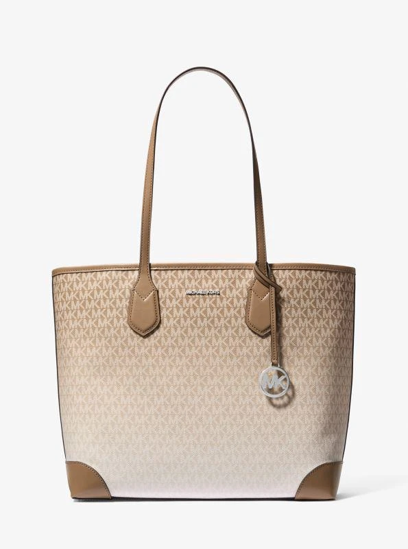 Michael Kors Eva Large Ombré Signature Logo Tote Bag 1