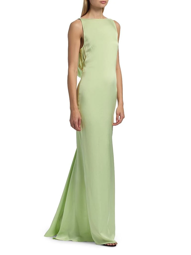 Evra Lace-Back Gown  On Sale Now with Up to 76% Off | Discover Exclusive  Deals & Savings at BeyondStyle  Authentic 16Arlington  women's|solid|premier|boatneck|dresses|lace|women's apparel|column gown|Women's|sleeveless|floor-length  with Limited-Time ...