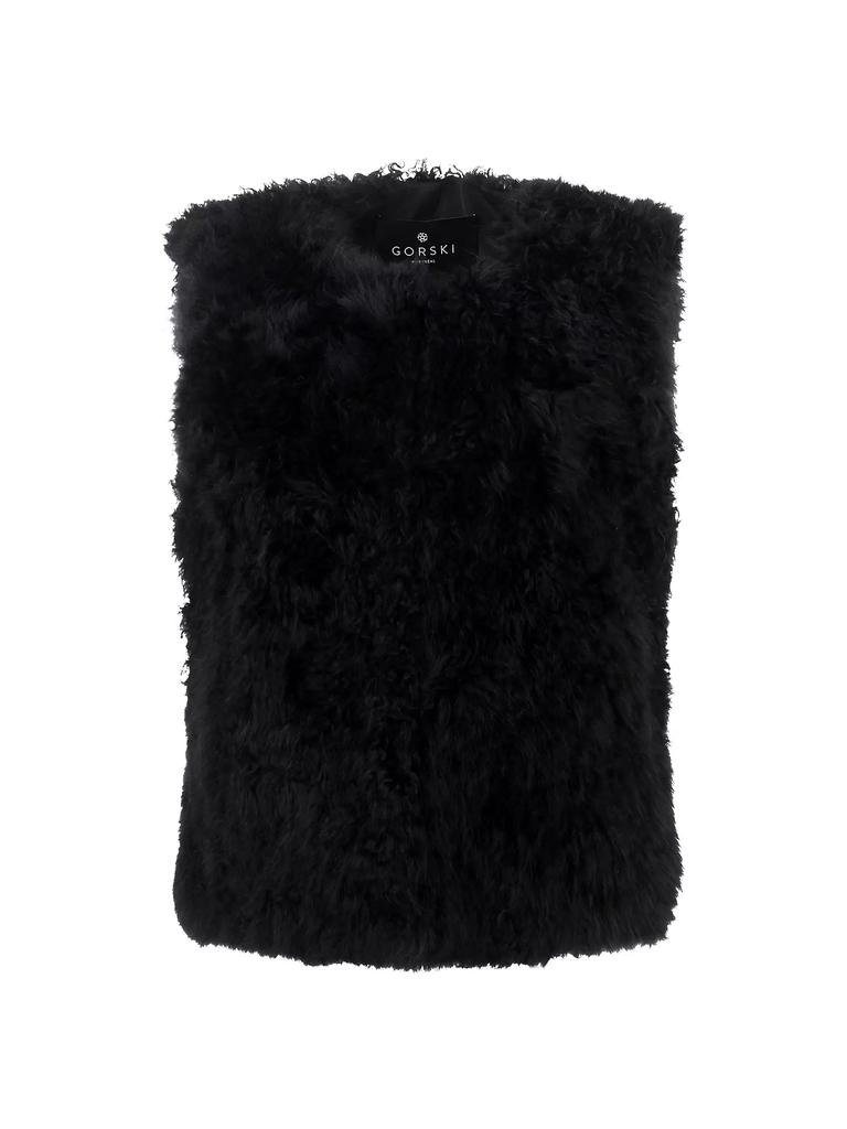 Gorski Select Cashmere Goat Collarless Vest