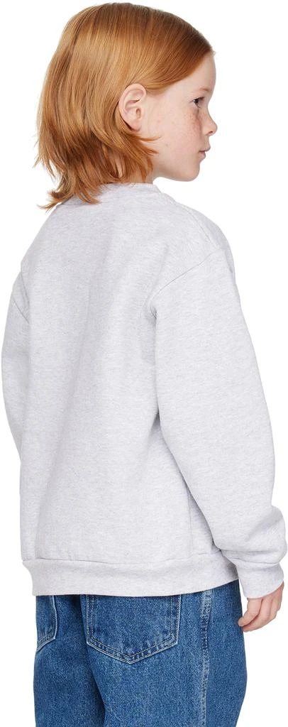 Dime Kids Gray Printed Sweatshirt 3