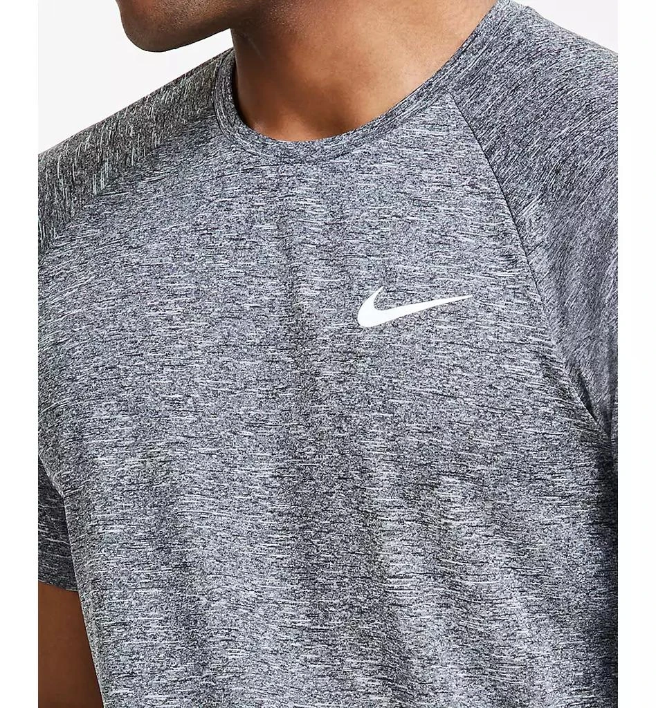 NIKE Men's Hydroguard Dri-FIT Stretch UPF 40+ Heather Rash Guard 3