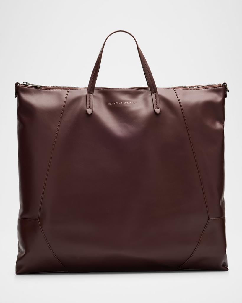 Brunello Cucinelli Duo Mini Suede Shopper Tote Bag - Tote