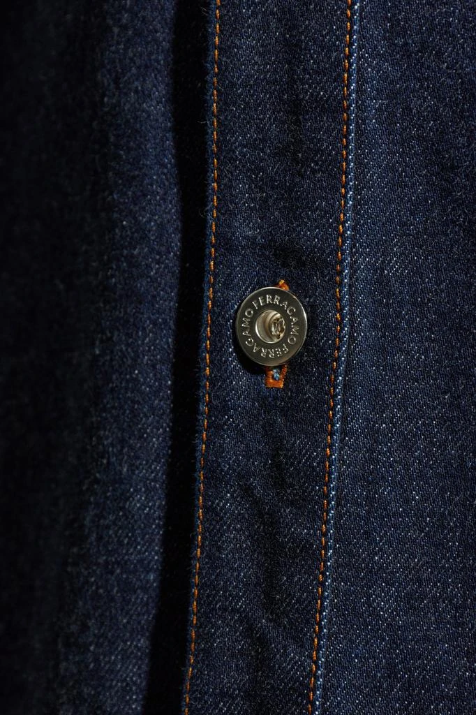 Salvatore Ferragamo Ferragamo Long-Sleeved Denim Shirt 2
