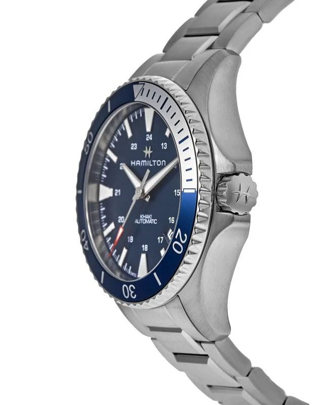 Hamilton Hamilton Khaki Navy Scuba Auto Blue Dial Stainless Steel Men's Watch H82345141 3