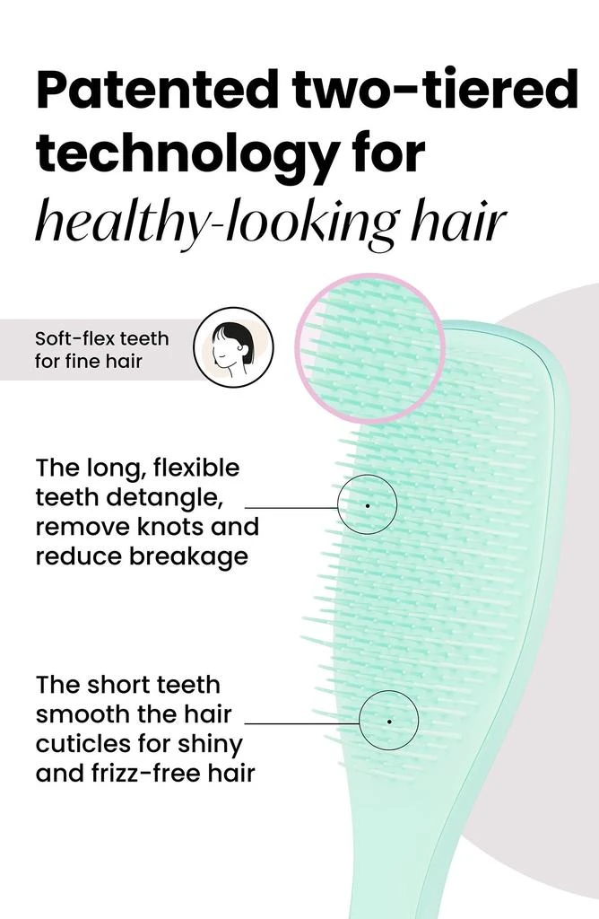 Tangle Teezer Ultimate Detangler Hairbrush for Fine & Fragile 6
