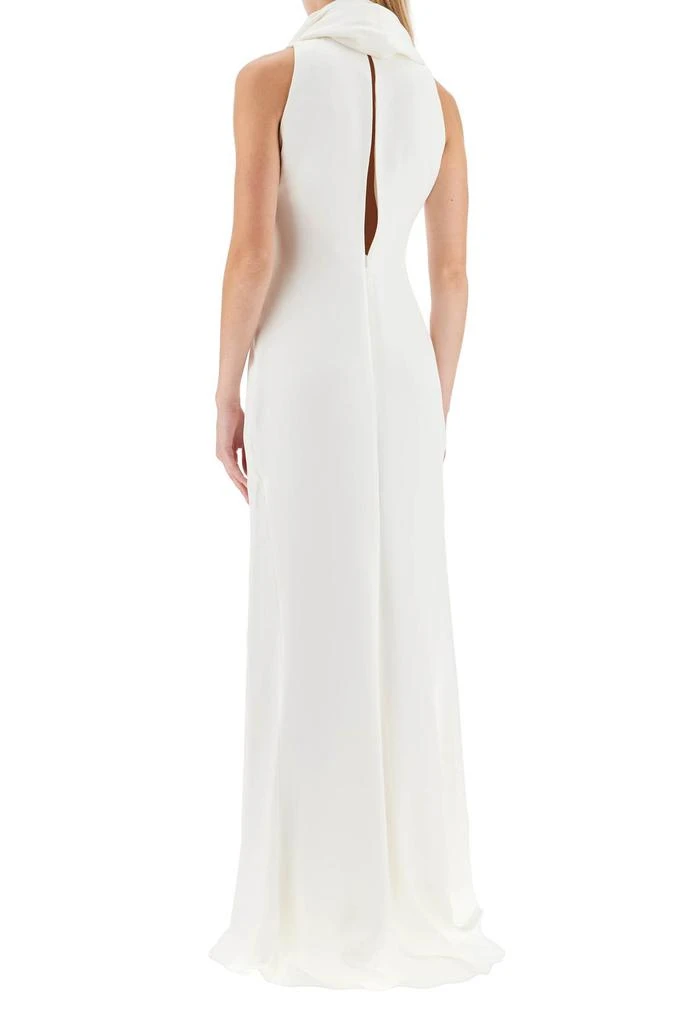 Max Mara maxi silk crãªpe de chine dress 3