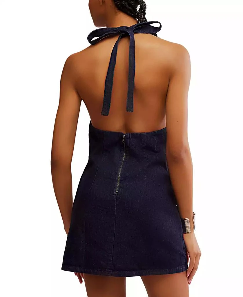 knee length dresses for ladies Free People Sonora Denim Mini Dress main image 1
