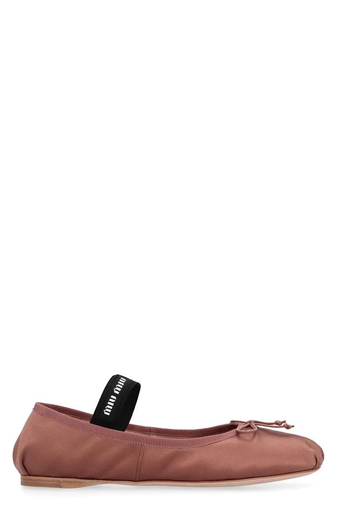 Miu Miu Satin Ballet Flats 1