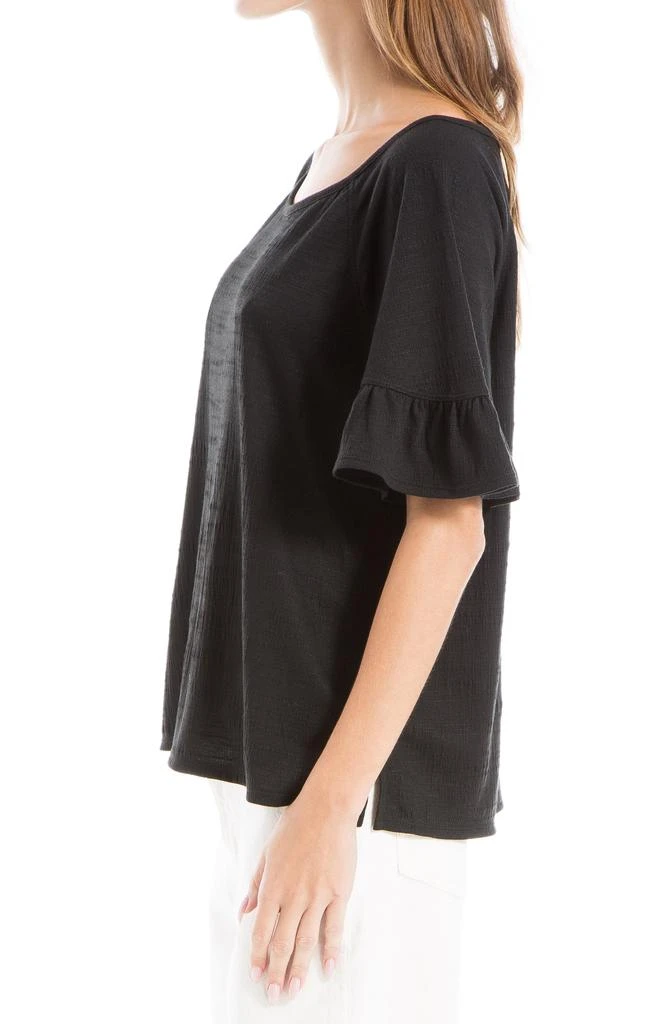 Max Studio Flutter Texture Knit T-Shirt 5
