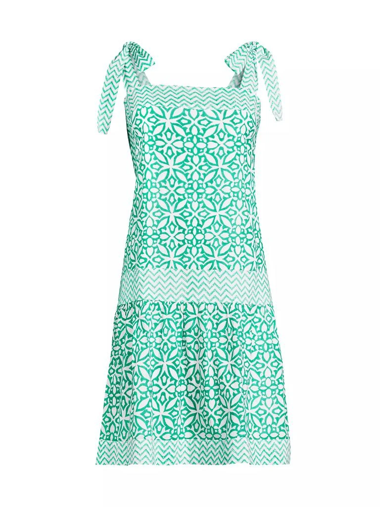 Ro's Garden Aspen Squareneck Cotton Dress 1