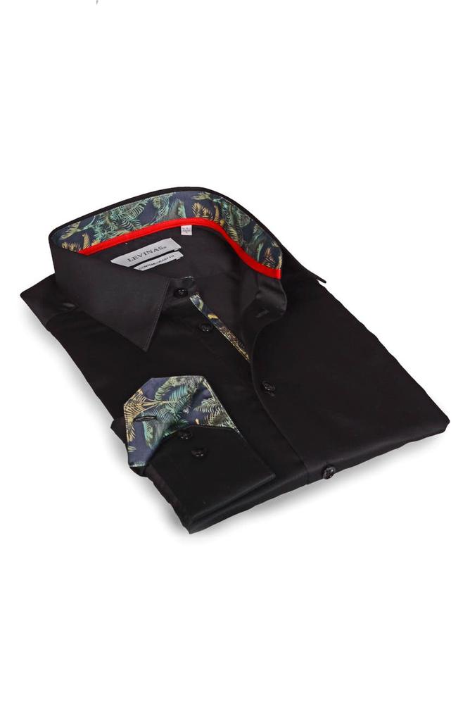 Levinas Contemporary Fit Modern Business Dress Shirt