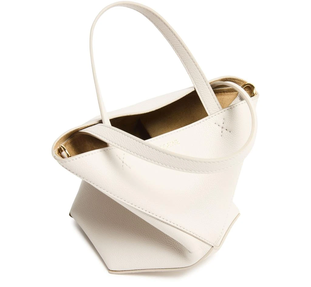 Loewe Mini Puzzle Fold tote in soft grained calfskin 6