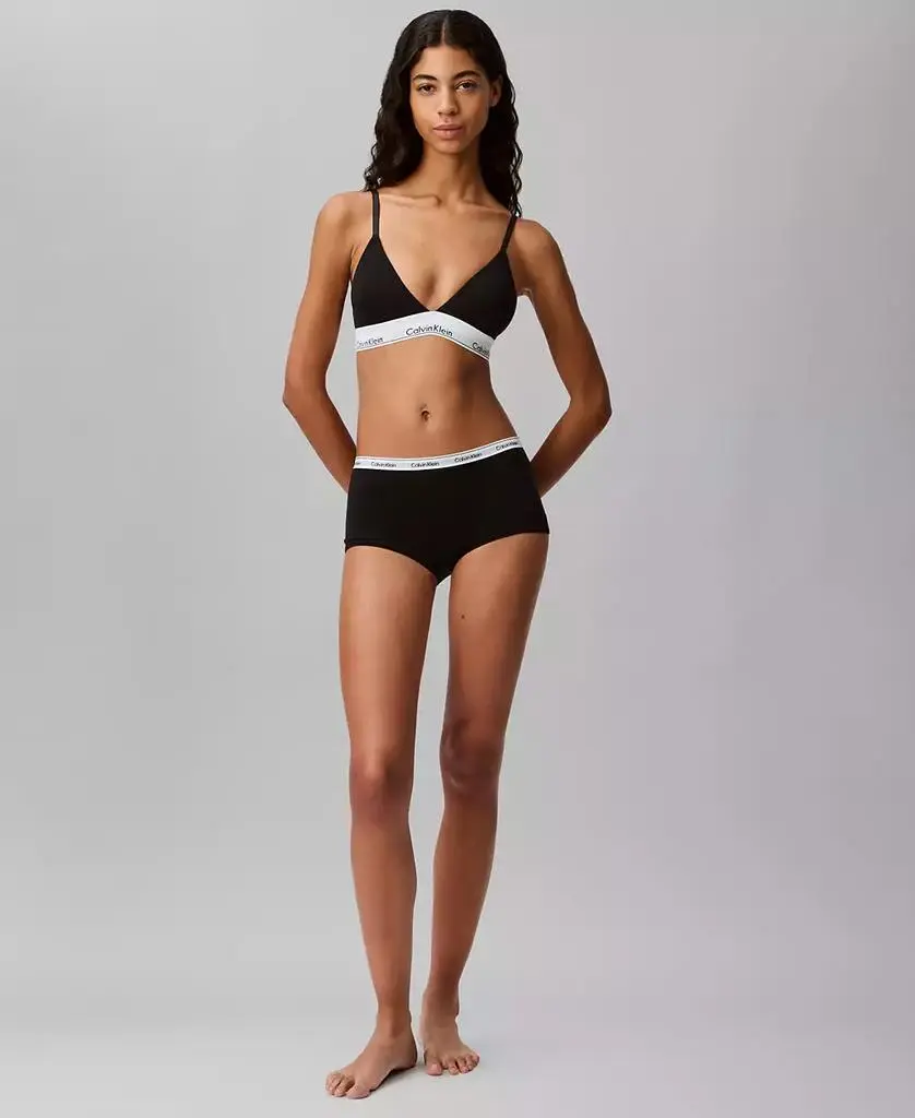 Calvin Klein Women's Icon Logo Boyshort Underwear QD5195 6
