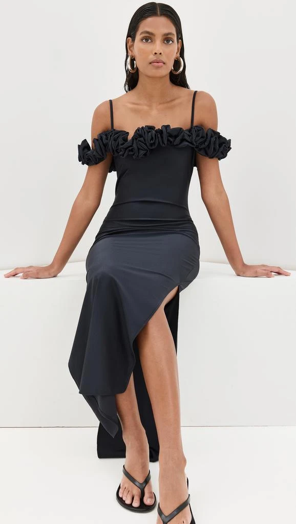 verona off shoulder dress Verona Off-Shoulder Long Sleeve Lace Patchwork Mini Dress – Lutin Sylve