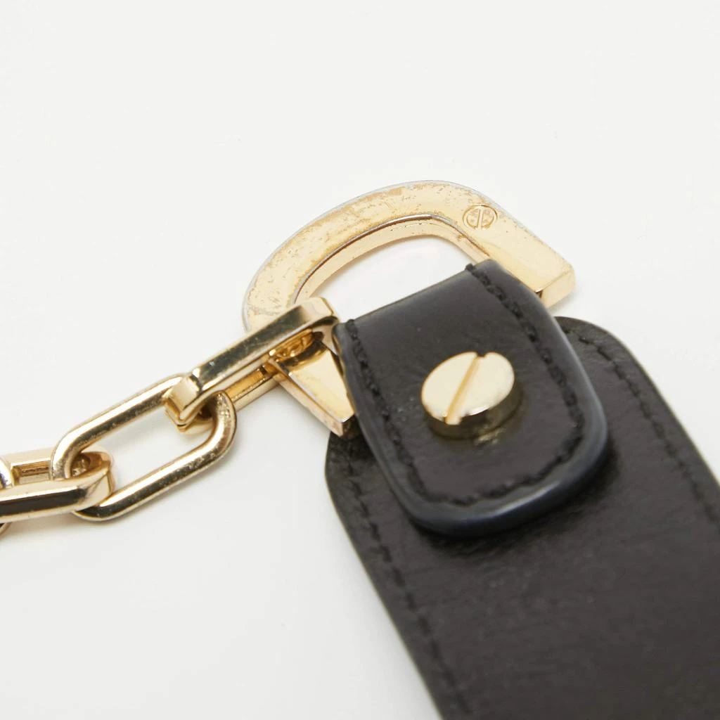 Tory Burch Tory Burch Black Leather Reva Chain Flap Bag 8