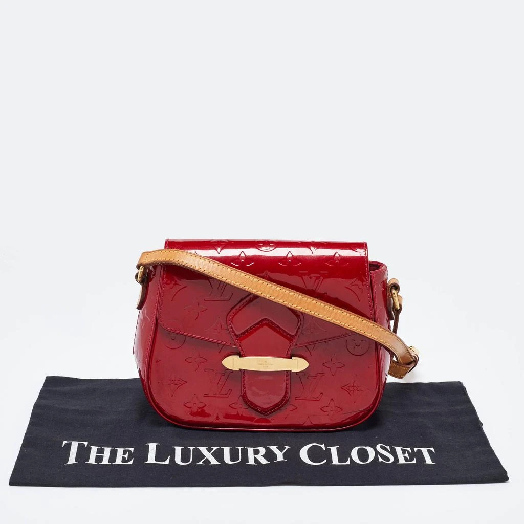 Louis Vuitton Louis Vuitton Pomme D’amour Monogram Vernis Bellflower GM Bag 17
