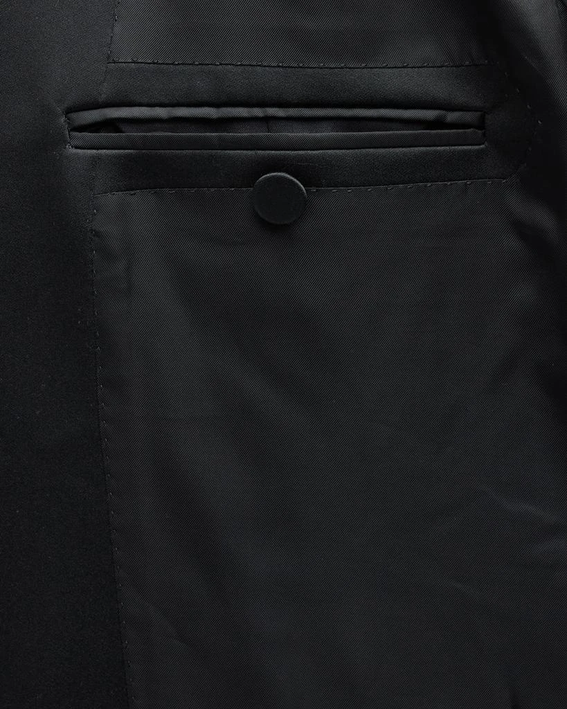 Zegna Men's Sartorial Wool and Silk Tuxedo 8