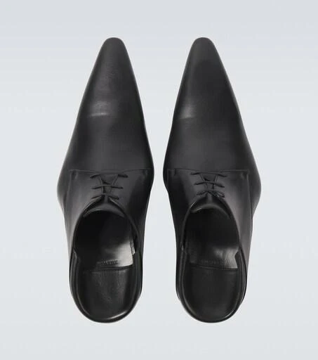 knee length dresses for ladies Balenciaga Leather Pencil Skirt – Runway Catalog main image 0